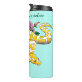 Yellow Albino Ball Python Thermosbeker (Geroteerd rechts)