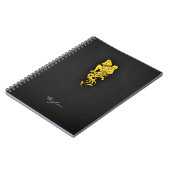 Yellow Amber Aquarius Notitieboek (Linkerzijde)