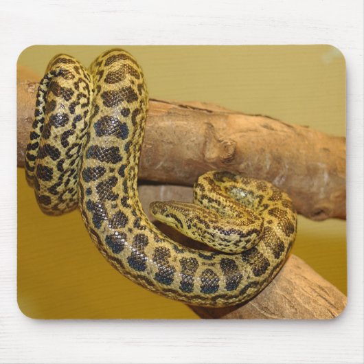 Yellow Anaconda Muismat (Voorkant)