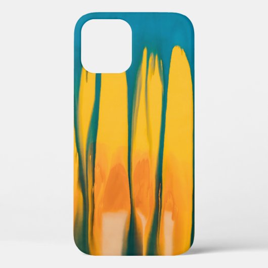 YELLOW AND BLUE APPAREL Case-Mate iPhone CASE (Achterkant)