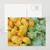 Yellow and Green Acorn Squash Briefkaart (Voorkant / Achterkant)
