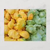 Yellow and Green Acorn Squash Briefkaart (Voorkant)