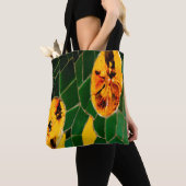 Yellow and Green Floral Tote Bag (Dichtbij)