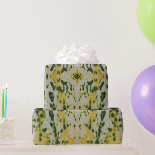 Yellow and Green Squash Cadeaupapier (Feestgeschenken)
