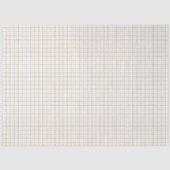 Yellow and Navy Striped Tissue Paper Tissuepapier (Voorkant)