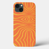 Yellow And Orange Abstract Case-Mate iPhone Case (Achterkant)