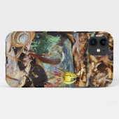 Yellow and Plum Trout Lily en Snagel Shell Case-Mate iPhone Case (Achterkant (horizontaal))