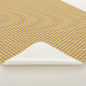 Yellow and Purple Sherpa Deken (3/4)