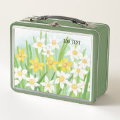 Yellow and White Daffodils in Spring Custom (Voorkant)