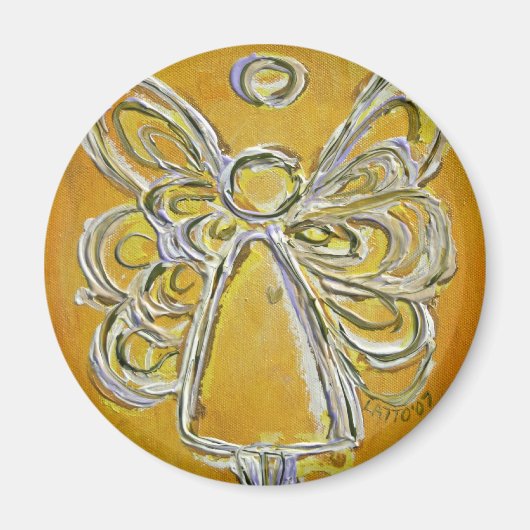 Yellow Angel Magnet (Voorkant)