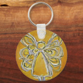 Yellow Angel Sleutelhanger (Voorkant)