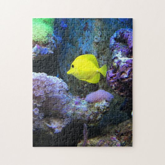 Yellow Angelfish Legpuzzel (Verticaal)