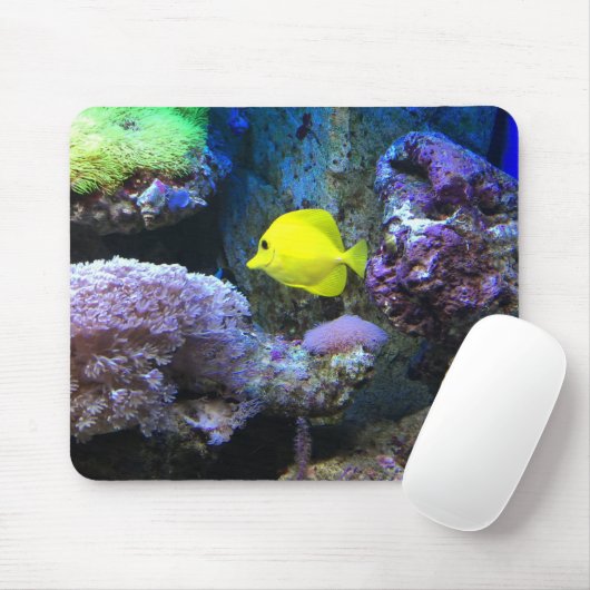 Yellow Angelfish Muismat (Met muis)