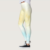 Yellow Aqua Waterverf Leggings (Links)