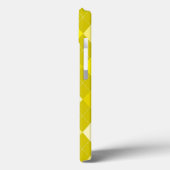 Yellow argyle patroon Case-Mate iPhone case (Achterkant / Links)