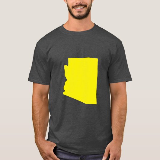 Yellow Arizona T-shirt (Voorkant)