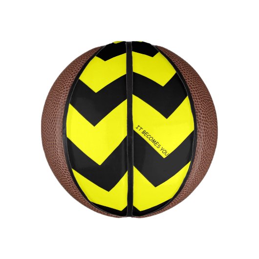 Yellow Arrow Basketball Basketbal (Verticaal)