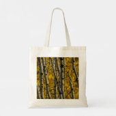 Yellow Aspen Canvas Canvas tas (Achterkant)