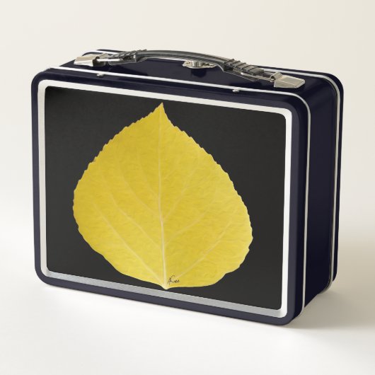 Yellow Aspen Leaf #5 (Achterkant)