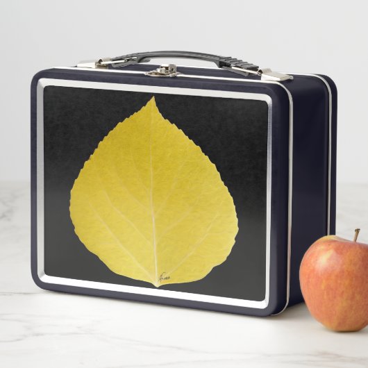 Yellow Aspen Leaf #5 (In situ)