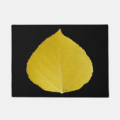 Yellow Aspen Leaf #5 Deurmat (Voorkant)