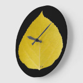 Yellow Aspen Leaf #5 Grote Klok (Hoek)