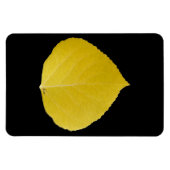 Yellow Aspen Leaf #5 Magneet (Horizontaal)