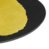 Yellow Aspen Leaf #5 Snijplank (Hoek)