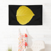 Yellow Aspen Leaf #5 Spandoek (Insitu)