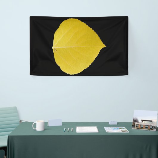 Yellow Aspen Leaf #5 Spandoek (Beurs)