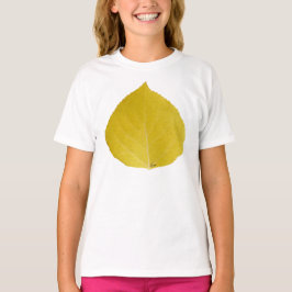 Yellow Aspen Leaf #5 T-shirt