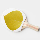 Yellow Aspen Leaf #5 Tafeltennisbatje (Zijkant)