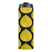 Yellow Aspen Leaf #5 Thermosbeker (Voorkant)