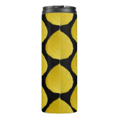 Yellow Aspen Leaf #5 Thermosbeker (Achterkant)