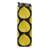 Yellow Aspen Leaf #5 Thermosbeker (Geroteerd rechts)