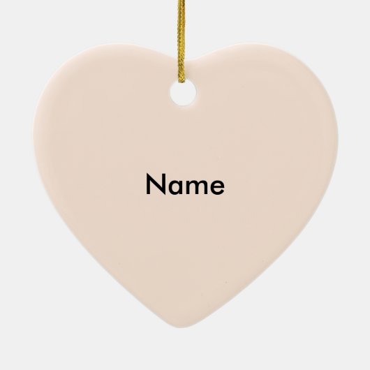 Yellow Baby Elephant ornament (Achterkant)