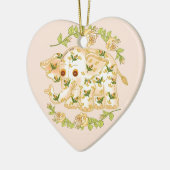 Yellow Baby Elephant ornament (Links)