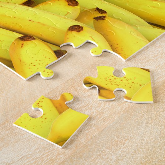 Yellow Bananas Fruit Lover Pattern Funny Humor Legpuzzel (Zijkant)