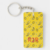 Yellow Bandana INITIALEN Grand Canyon AZ R2R Wande Sleutelhanger (Voorkant)