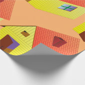 Yellow Barn House Cadeaupapier