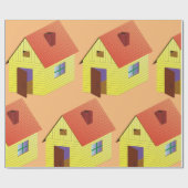 Yellow Barn House Cadeaupapier (Vlak)