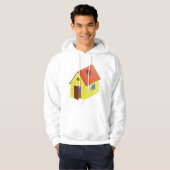 Yellow Barn House Hoodie (Voorkant volledig)