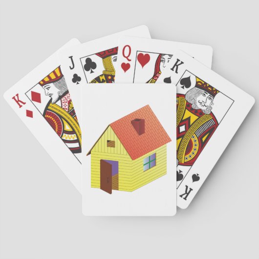 Yellow Barn House Pokerkaarten (Achterkant)