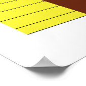 Yellow Barn House Poster (Hoek)