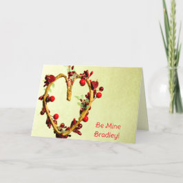 Yellow Be Mine voor hem Lichthartige Valentijnse Feestdagen Kaart