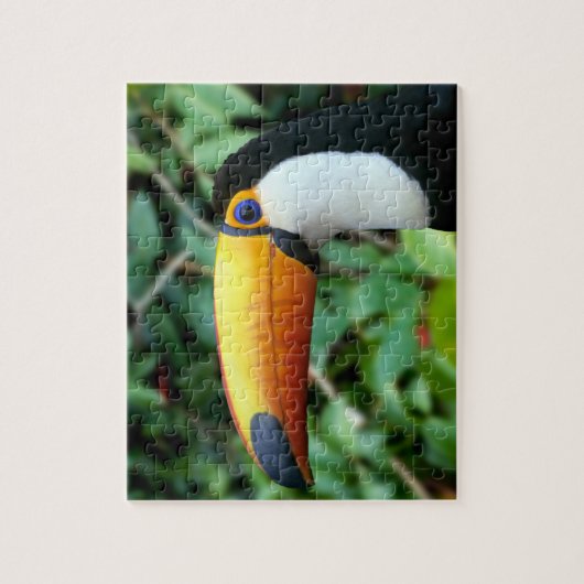 Yellow Beaked Toucan Legpuzzel (Verticaal)