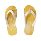 Yellow Beauty  Kinder Teenslippers (Voetbed)