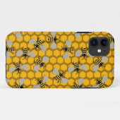 Yellow bees Case-Mate iPhone case (Achterkant (horizontaal))