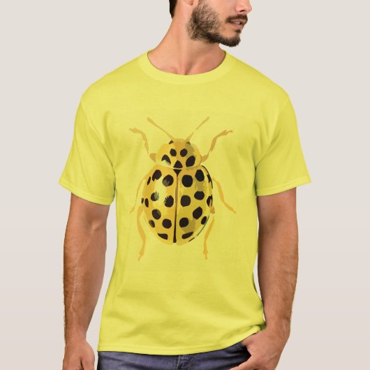 Yellow Beetle T-shirt (Voorkant)