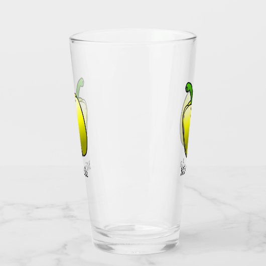 Yellow Bell Pepper Glas (Links)